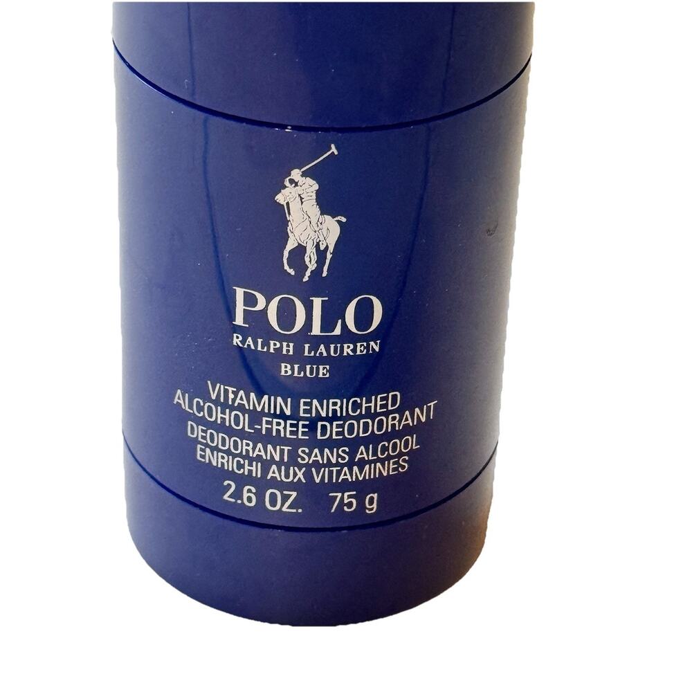 POLO BLUE RALPH LAUREN Men's Vitamin Enriched Solid Deodorant Stick 2.6 oz., NEW - Picture 5 of 5